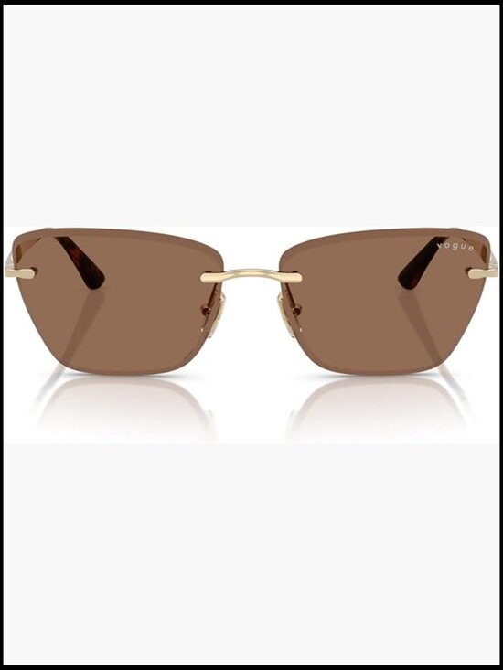 Vogue Eyewear Cat Eye Sunglasses with Metal Frame main image 5